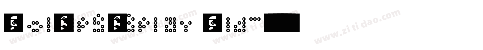 KoolKapsDisplay Bold字体转换